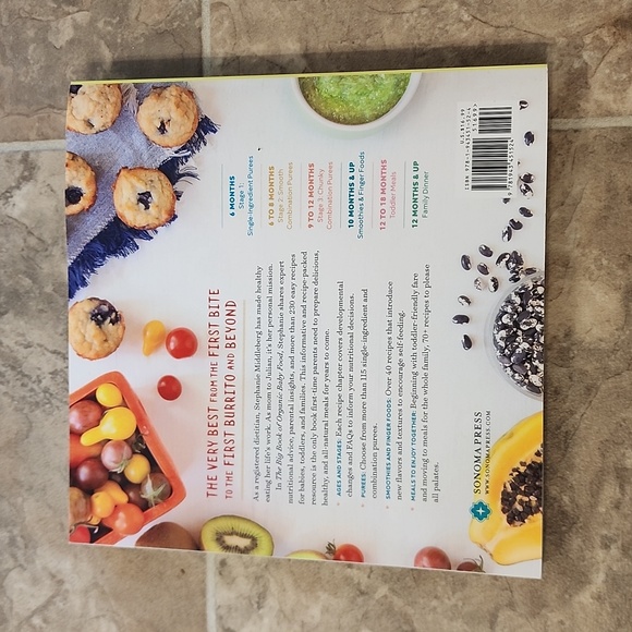 The Big Book of Organic Baby Food by Stephanie Middleberg MS, RD, CDN - Picture 2 of 2